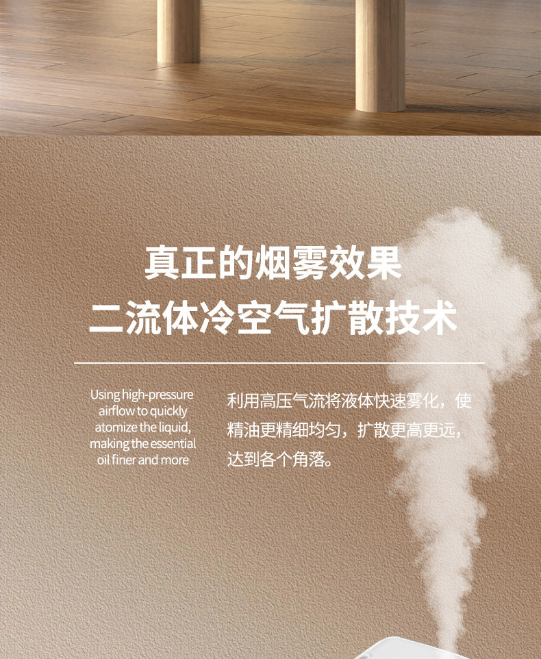 Electric Battery Fragrance Plug-in Dual-use Button Diffuser Bluetooth Control Aromatherapy Machine Bathroom Essential Oil Sprayer