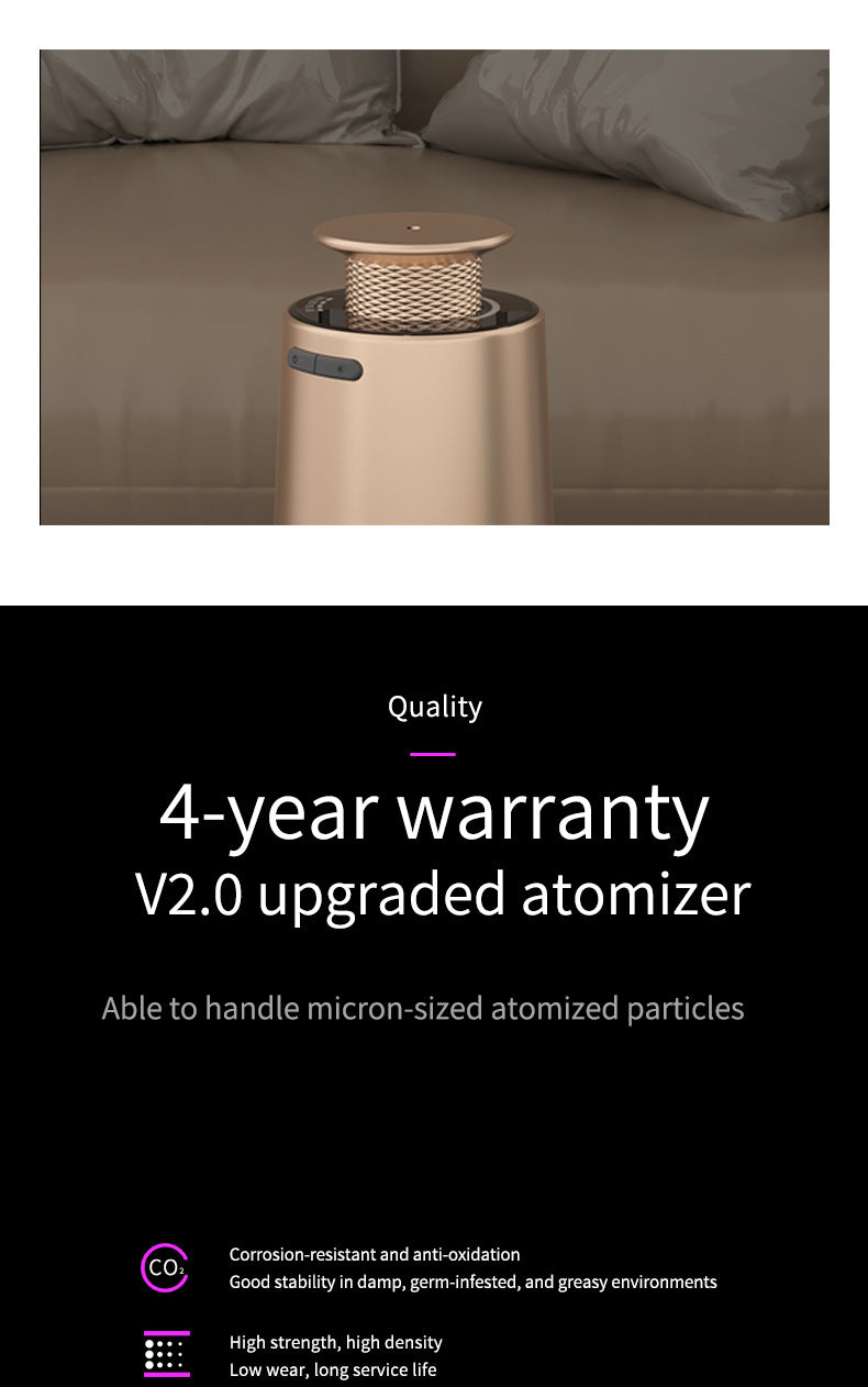 Gold Aroma diffuser Silent Fragrance Machine