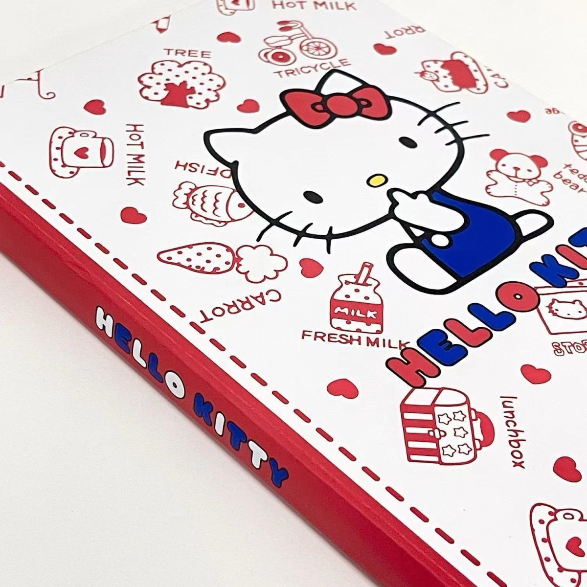 HelloKitty Color Page Cartoon Notebook Student Hard Shell Hello Kitty Notepad Girly Heart Journal