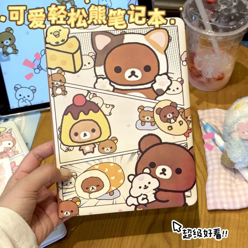 HelloKitty Color Page Cartoon Notebook Student Hard Shell Hello Kitty Notepad Girly Heart Journal