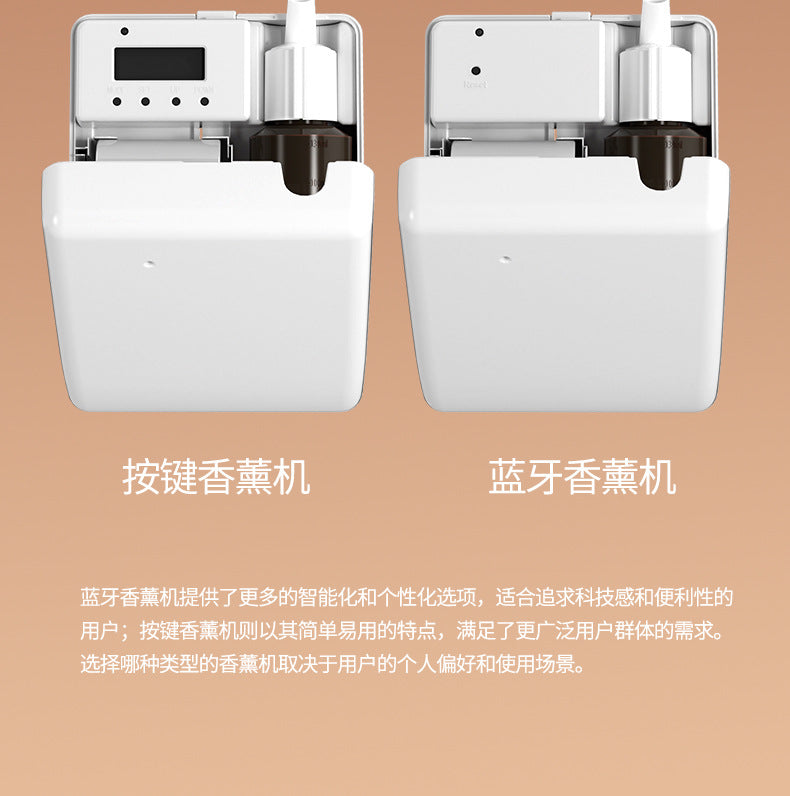 Electric Battery Fragrance Plug-in Dual-use Button Diffuser Bluetooth Control Aromatherapy Machine Bathroom Essential Oil Sprayer