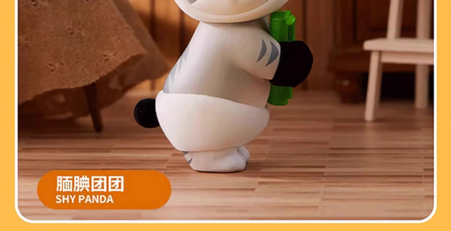 Genuine Cat Fortune Sandy Series Furry Party Blind Box Figurine Cute Cat Doll Gift Ornament Wholesale