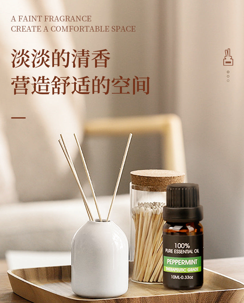 Water-Soluble Plant Essential Oil Set – 6/8/12 Bottles | Aromatherapy Diffuser Oils
