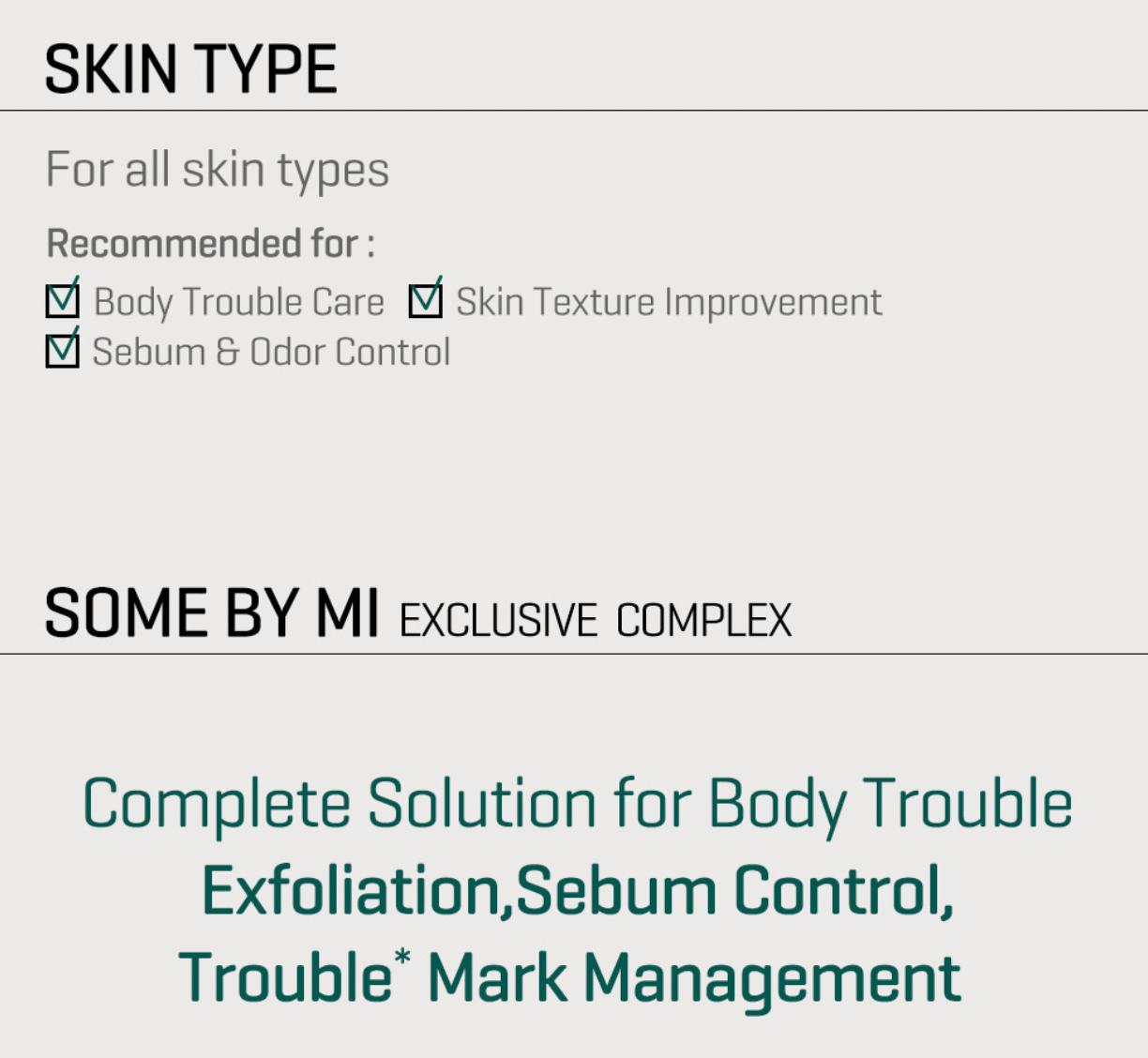 SOMEBYMI SOME BY MI - AHA, BHA, PHA Miracle Body Toner Mist