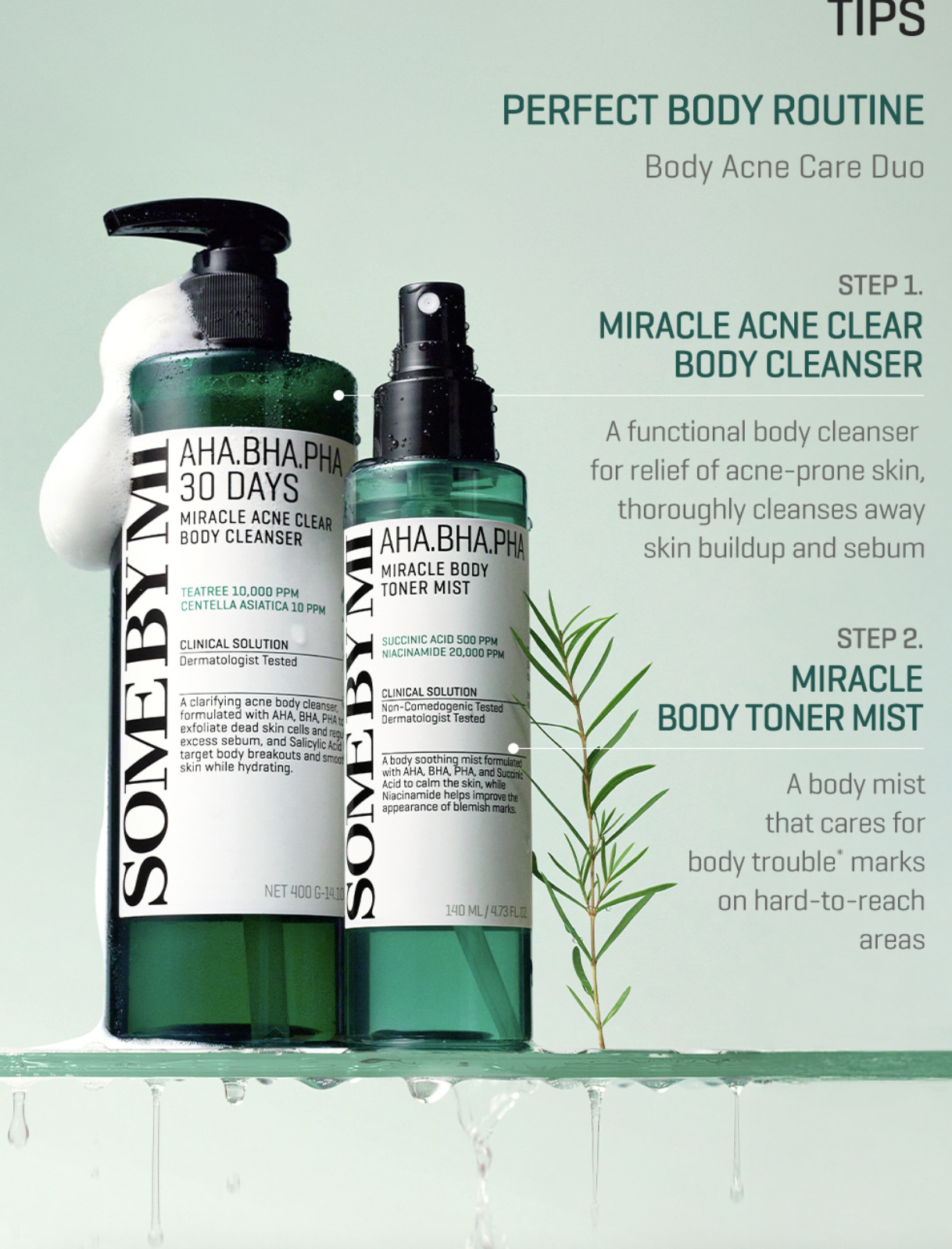 SOMEBYMI SOME BY MI - AHA, BHA, PHA Miracle Body Toner Mist